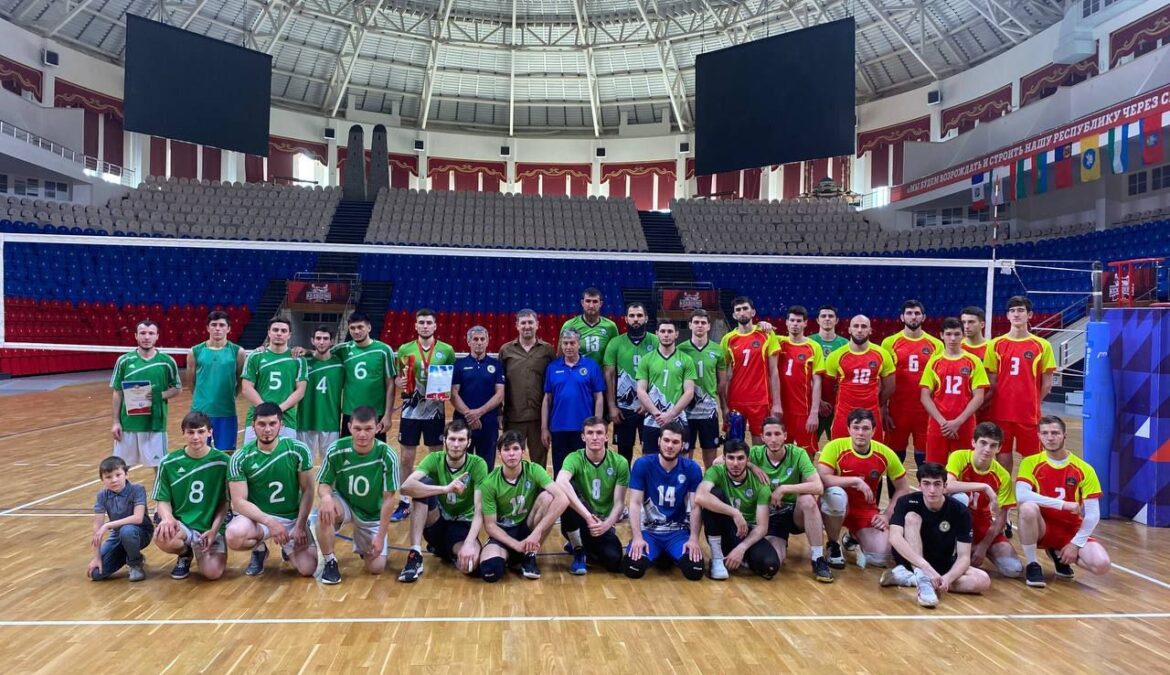 Волейбольная команда ЧГПУ стала победителем Чемпионата Чеченской Республики по волейболу